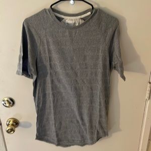 Vintage pacsun on the byas scallop tee, small